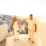 Santorini family photography