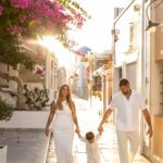 Santorini family photoshoot